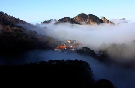 雨后黃山“觀海”